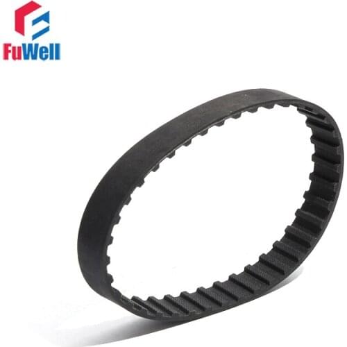 230L/240L/248L/260L/265L L Type Timing Belt Black Rubber Transmission Pulley Belt 12.7/15/20/25/30/38mm Belt Width Gear Belt