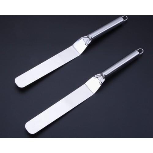 Stainless Steel Spatula Cake Knife baker Cream Baking Cakes Knife Cream Cake Spatula Kitchen Baking & Pastry Tools