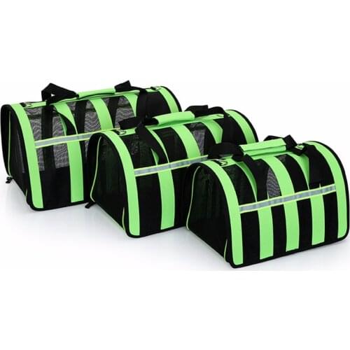 Dogs Cat Folding Carrier Cage Collapsible Puppy Handbag Pet Carrying Bags Pets Supplies