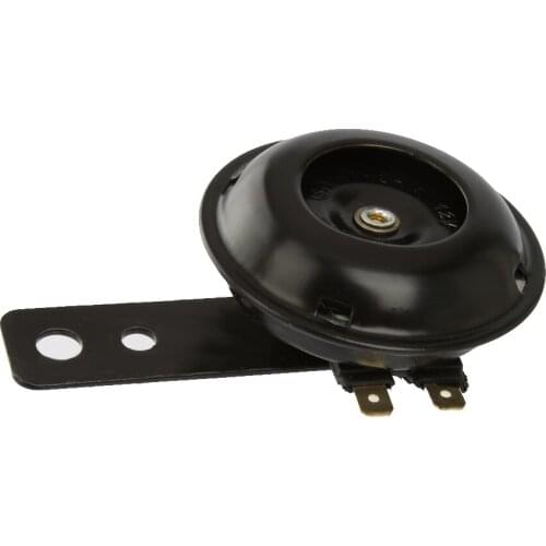 Waterproof Motorcycle Electric Air Horn Loud Tone Sound 12V 105dB Black