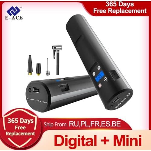 Air Compressor for Car Portable Inflatable Pump 150PSI Car Tyre Inflator 6000mAh Tire Inflatable Pump Portable Bicycle Road Bike