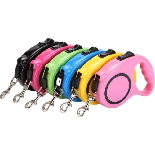 3M Dog Collars and Leashes Pet Dog Cat Puppy Automatic Retractable Traction Rope Walking Lead Leash Correa Perro