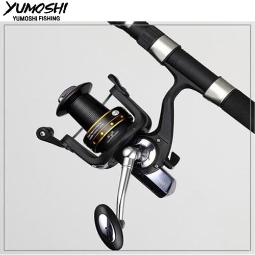 YUMOSHI Fishing spinning reel Metal Distant wheel 6000-11000 series casting Spinning wheel 13+1BB CNC rocker fishing reels GH