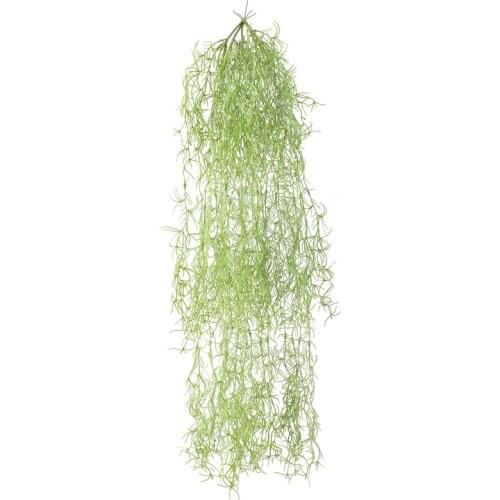 107cm Artificial Grass Vine Fake Plastic Leaf Garland Foliage Home Plant Decor