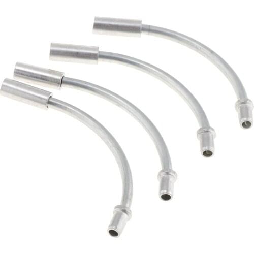 20Pcs 90 Degrees V Brake Noodle Pipe Cable Guide Bicicleta Bicycle Silver