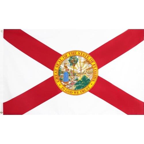 60x90cm/90x150cm Florida US Flag 2x3ft/3x5ft USA State Banner