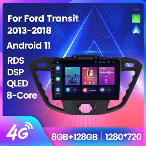 Android 32G Car Radio GPS multimedia player For Ford Transit 2013 2014 2015 2016 2017 2018 Auto Stereo SWC NO dvd Bluetooth DVR