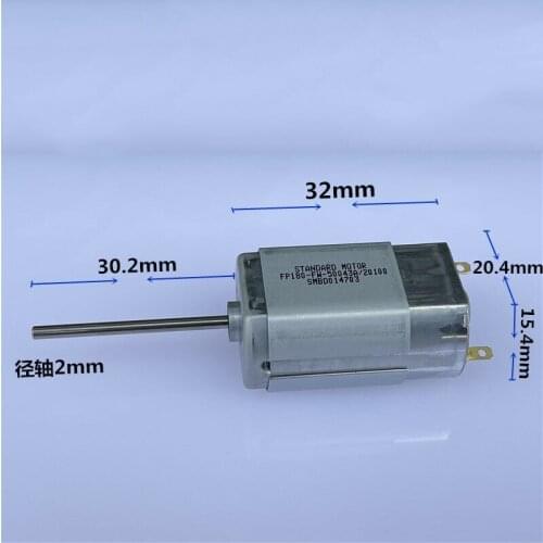 FP180-FW-50043A/20100 180 DC Motor 3V 5V 6V 9V 14200RPM High Speed Engine 30mm Long Shaft