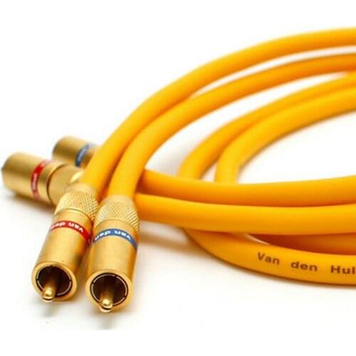 Van Den Hul D102 MKIII Hybrid RCA Audio Interconnect Cable for Hifi CD Player Amplifier Amp