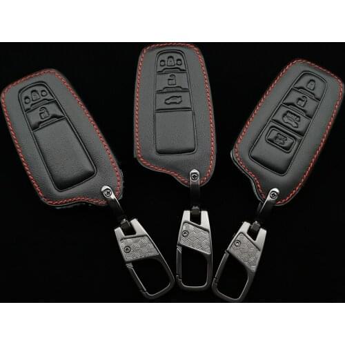 Hot Style Key Cover Case For Toyota Camry Corolla Crown Rav4 Highlander Chr C-HR Prius Prado Land Cruiser 200 Lc200 Accessories