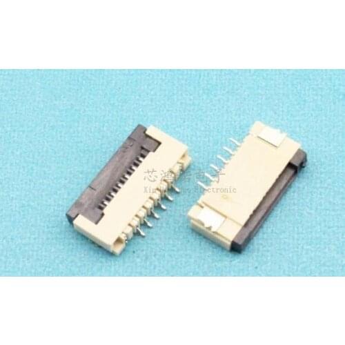 New FFC FPC Flexible Flat Cable FPC/FFC Connector 6 pin spacing 1.0mm Pitch Wholesale