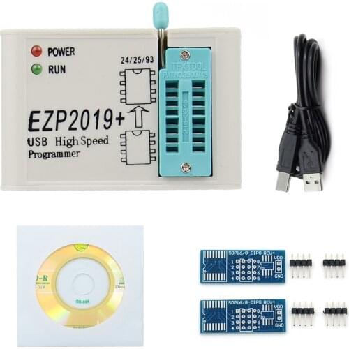 Hot!EZP2019 USB SPI Programmer with 2 Adapter Support Win7 & Win8 24 25 93 EEPROM Flash Bios Minipro Engineering Calculator