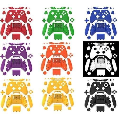 10pcs Full set Plastic game controller shell for xbox one s slim game controller repair