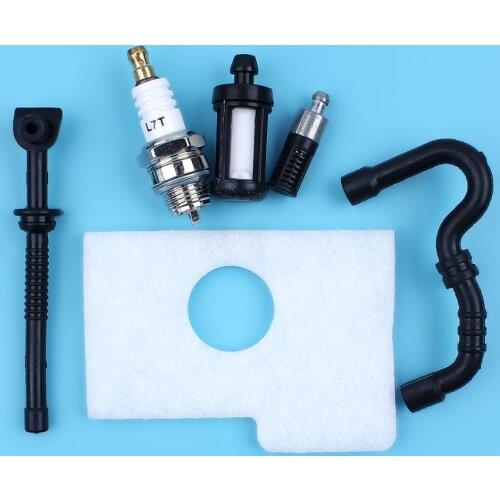 Service Kit Air Fuel Oil Filter Line Hose Spark Plug For STIHL 017 018 MS170 MS180 MS 170 180 Chainsaw Replacement Spare Parts