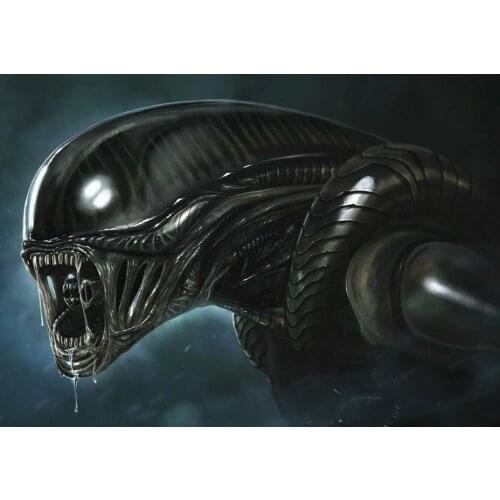 ALIEN Movie Art print Silk poster Home Wall Decor