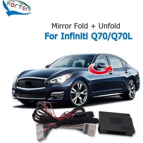 Forten Kingdom Car Side Auto Rear Mirror Folding System Module For Infiniti Q70 / Q70L Rear View Mirror fold unfold