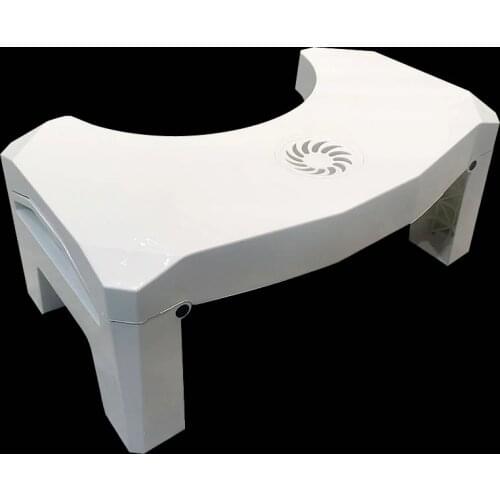 Convenient and Compact Squatting Stool, Non-Slip Toilet Seat Footstool, Fit for All Toilets