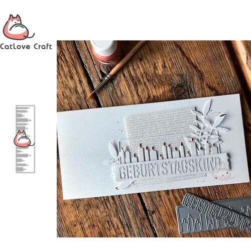 Candle Stick Frame Christmas Metal Cutting Dies Scrapbooking Stencil Die Cuts Card Making DIY Craft Embossing New Dies For 2020