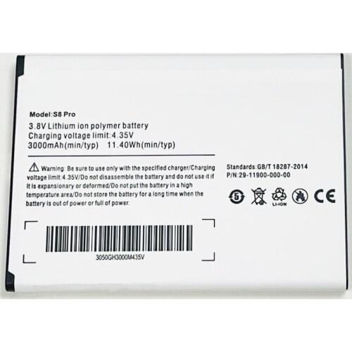 THORDONAL Ulefone S8 Pro Phone Batteries