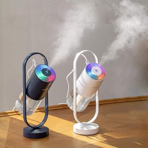 USB Car Humidifier Nano 200 ML Mini Portable Humidifiers Air Purifier With 7 Colors LED Night Light For Travel Home Baby Office