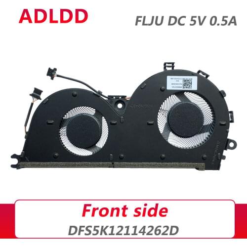 New laptop CPU cooling fan Cooler FLJU DC 5V 0.5A DFS5K12114262D EP