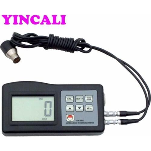 High Accuracy Ultrasonic Digital Thickness Meter Tester TM-8812 Automatic memory material code and sound velocity value