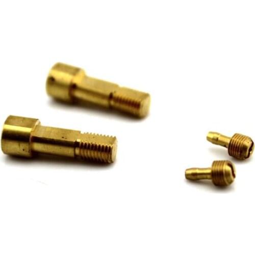 10pcs/lot Miniature copper rod connection nut adapter for DIY motor shaft Accessories