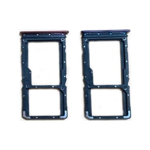 10pcs For Xiaomi Redmi 7 7A Note 7 Sim Card Tray Slot Holder Replacement Parts