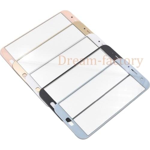50pcs DHL Wholesale Front Touch Screen Glass Outer Lens For Samsung Galaxy A7 2017 A720 A720F