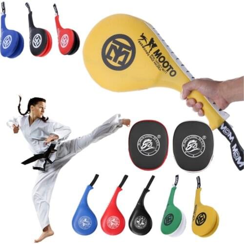 Taekwondo Boxing Pads Equipment Karate Punch MMA PU Rebound Sponge Pads Double Kick Kids Adult Boxing Pad Boxer Training