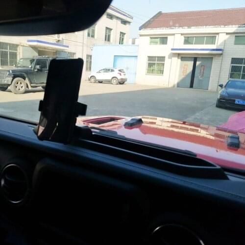 360 Degree Rotate Mobile Phone Holder with Storage Box For Jeep Wrangler JL