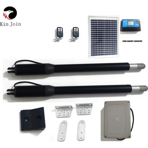 KinJoin Automatic Dual Arms Electric Swing Gate Controller Swing Operator Automatic Swing Door Operator