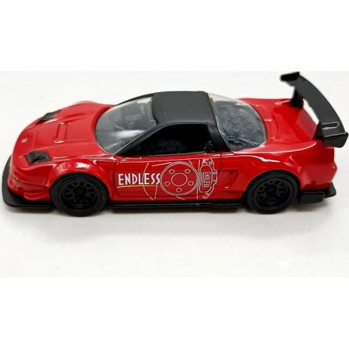 8CM Diecast Alloy Vehicle Model 1:64 Scale 2002 HONDA NSX TYPE-R JAPAN SPEC Super Car Metal for Adult Collection Toys