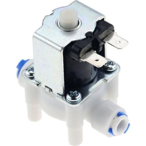 Normally open Electric Solenoid Valve Magnetic DC 12V Water Inlet Flow Switch 1/4 " 12V 24V 220V Magnetic Dispenser Controller