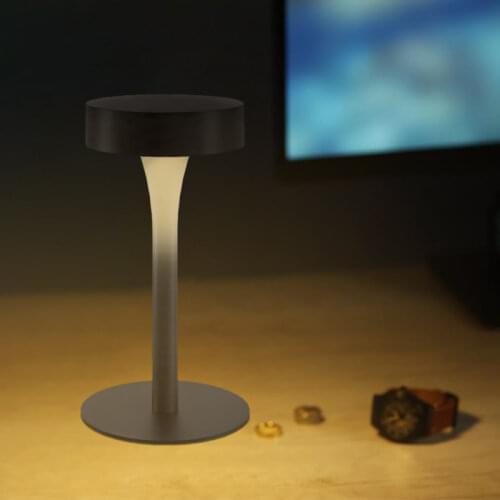 New USB Rechargeable LED Desk Lamp IP65 Outdoor Talbe Light with Dimming Function