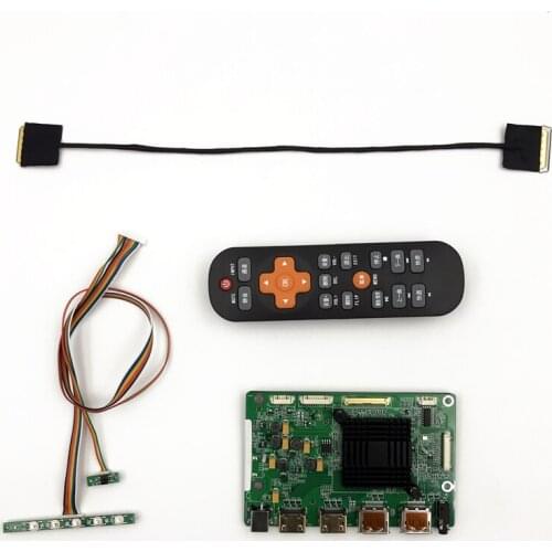 Controller drive board support edp 4K with HDMI DP v-by-one connector suport Resolution 3840x2160 40 pin LCD screen B133ZAN01.0