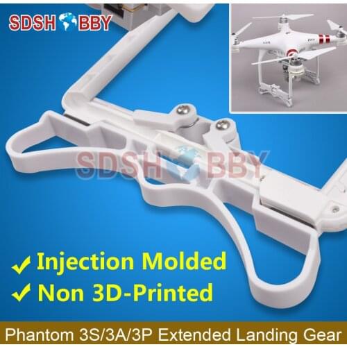 Extended Landing Gear Landing Skid Support Stabilizers for DJI Phantom 3 Pro & Adv & Standard 3S 3A 3P Use
