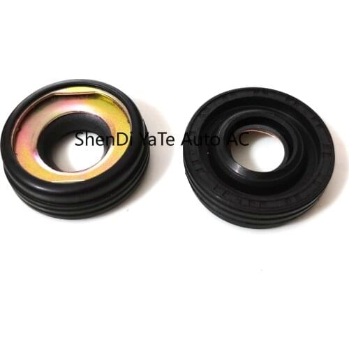 Compressor Oil Seal For Denso 7sbu16,TY12/TV14 Air Conditioning Compressor For Mercedes-Benz,BMW, Audi A6 Shaft Seal ring stamp