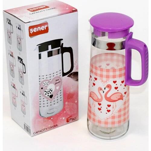 EminHome Patterned Glass Jug