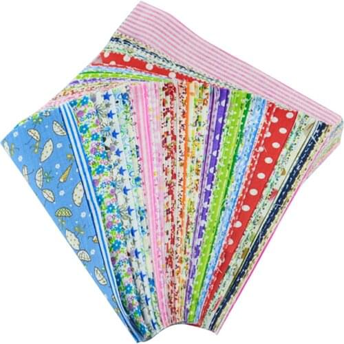 Ankara Fabric 50 PCS/lot 10cmx12cm Stash Patchwork Fabric Bundle Cotton Fabric Sewing Quilting Tilda Doll Random Color Material