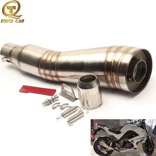 Universal 51mm Modified Motorcycle Exhaust Pipe GP DB Killer Escape Slip on Muffler For Yamaha R1 R3 R6 YZF1 YZF6 XJ6 Mt07 CB400