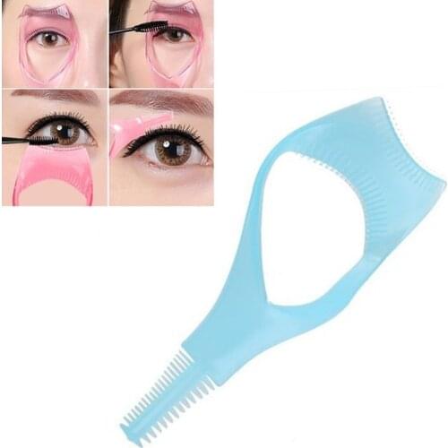2pc Eyelash Comb Eyebrow Brush Curler Eyelashes Curlers Grooming Brushes Transparent Mascara Applicator For Eyelash Extension