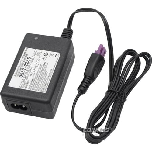 AC Printer Charger Adapter for HP DeskJet 3000 3050 3050A 3051A 3052A 3054 3055A 3056A 3510 3511 3512 Power Supply Cable