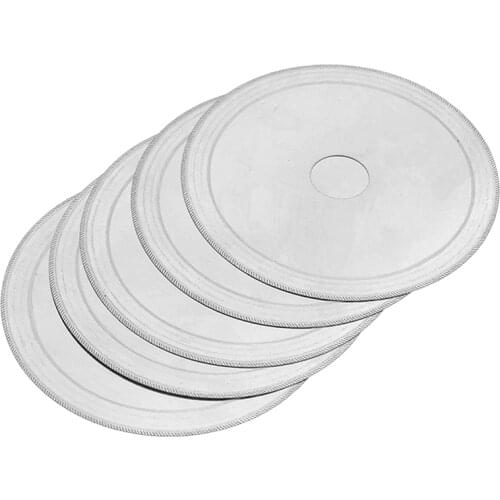 5pcs 4.5''/110mm Lapidary Saw Blades Diamond Cutting Blades Cutting Disc for Wood Metal Store Glass Cutting Saw Blade