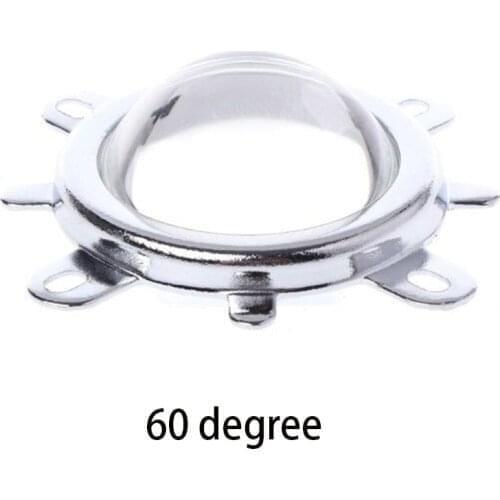 168set 44mm 60 degrees Lens 50mm Reflector Cup Collimator Fixed Bracket Light High Quality For 50W 100W COB LED
