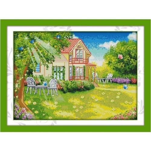 Comfort cross stitch kit 14ct 11ct count printed canvas stitching embroidery DIY handmade needlework