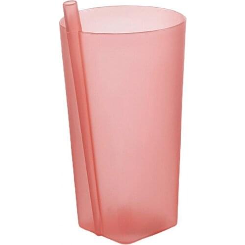Water Mug with Straw Multifunctional Plastic Kids Water Sippy Mug Baby Kindergarten Drinking Cups