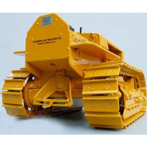 Diecast 1/16 CAT TWENTY-TWO Track-Type Tractor 22Crawler Engineering Vehicle Model Collection Display Gift Limited Model Car