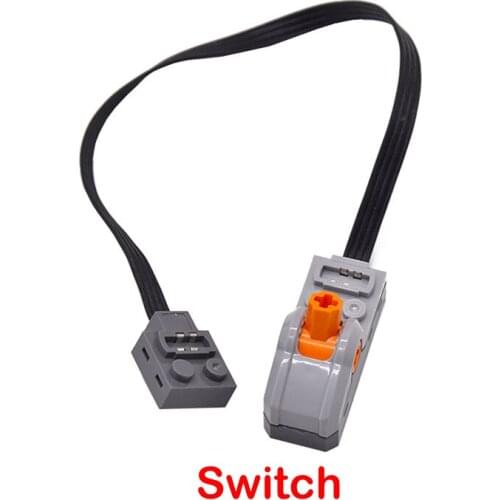 [MOC Hub] Switch Technical Building Blocks Toys Compatible Major Brand Power Function Extension Wire