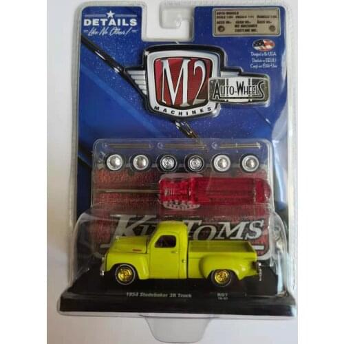 M2 1/64 1954 Stoderbaker 3R truck Collection Metal Die-cast Simulation Model Cars Toys